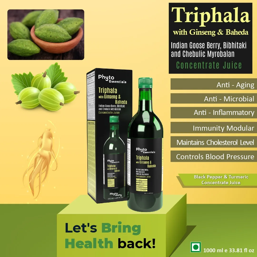 Triphala with Ginseng & Baheda 850ml
